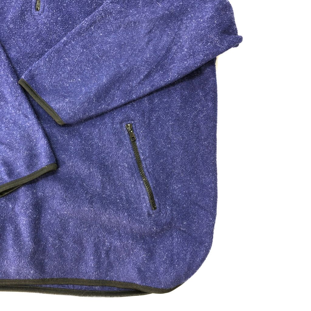 90S Eddie Bauer ジップアップ ハーフコート エディーバウアー 90年代 Eddie Bauer エディーバウアー ハーフジップ フリース