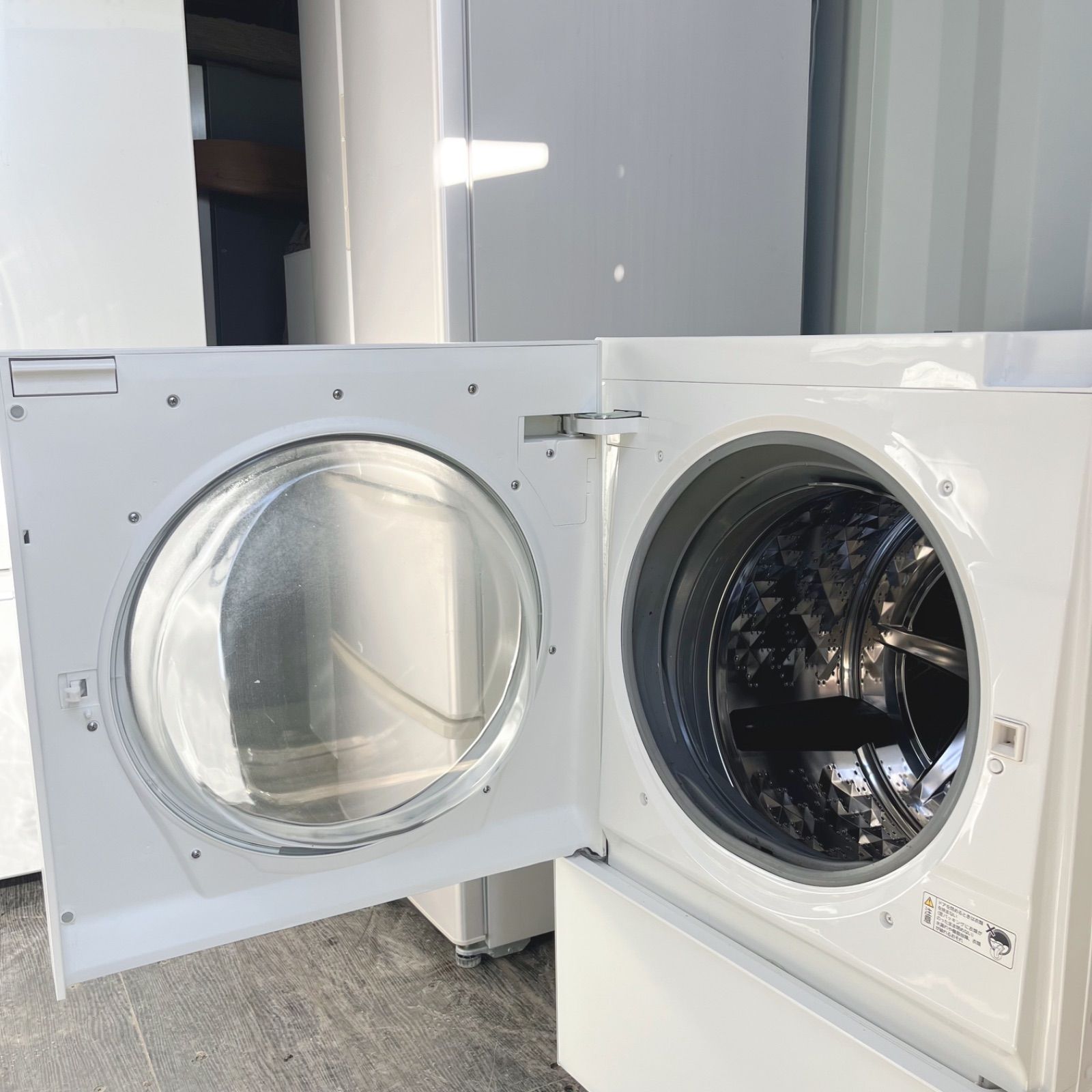 366取付無料！パナソニック キューブル 温水泡洗浄 おしゃれデザイン洗濯機 366取付無料！パナソニック キューブル 温水泡洗浄 おしゃれデザイン