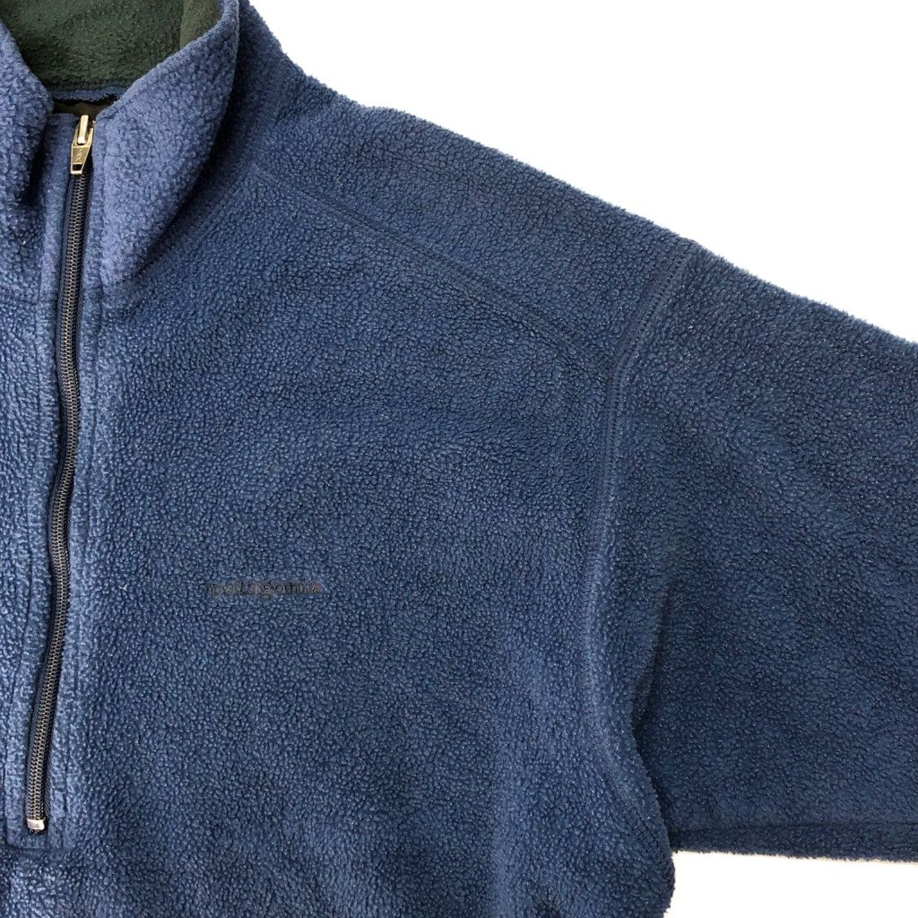90年代 USA製 patagonia パタゴニア ハーフジップ フリースジャケット