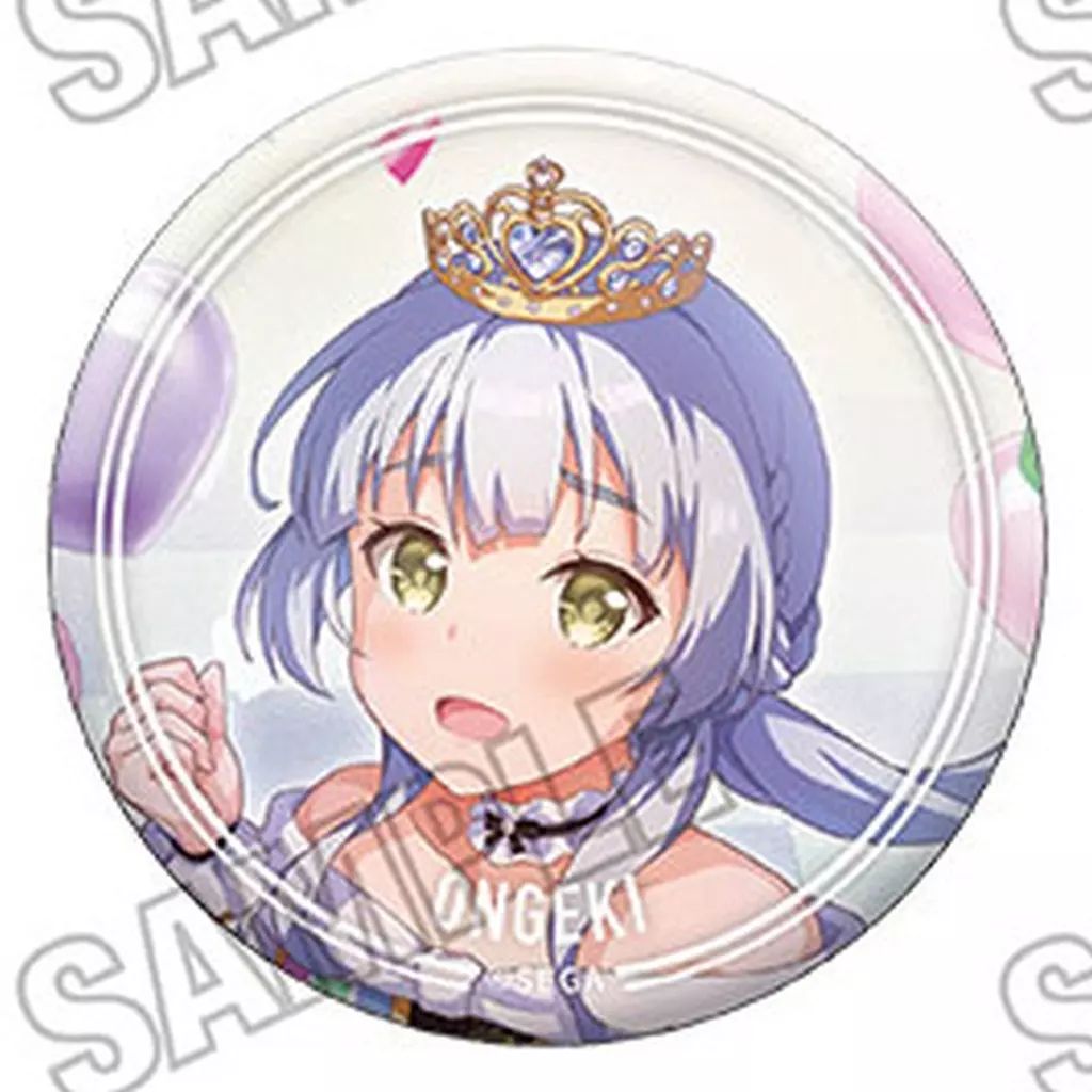 オンゲキ 柏木咲姫 缶バッジ 中古】バッジ・ピンズ 柏木咲姫(6周年) 「ゲキ!チュウマイ POP UP SHOP