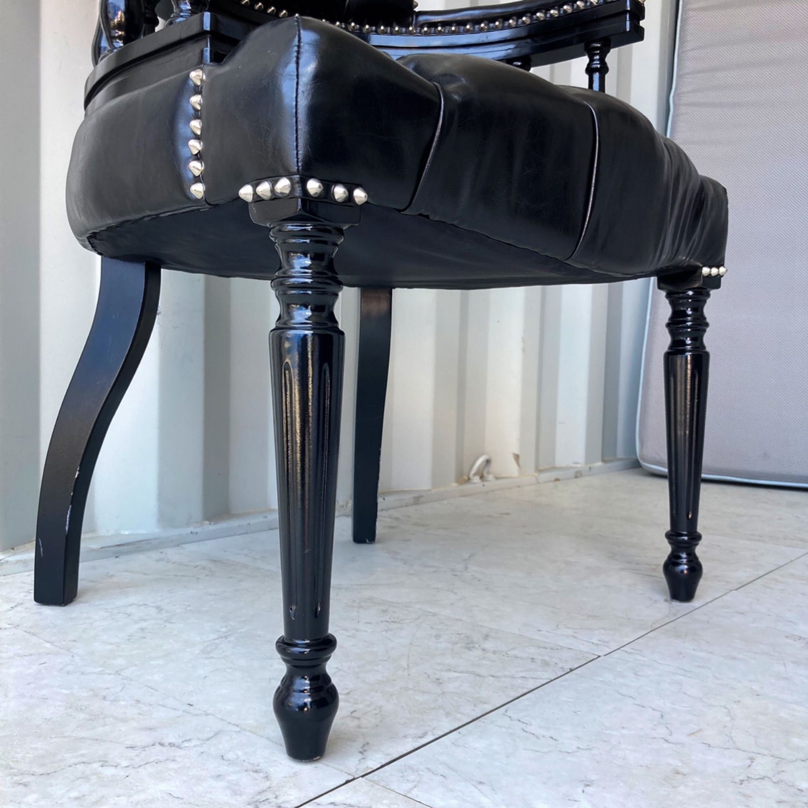 取付無料！ヴィンセント チェスターフィールド 合皮 キャプテンアーム