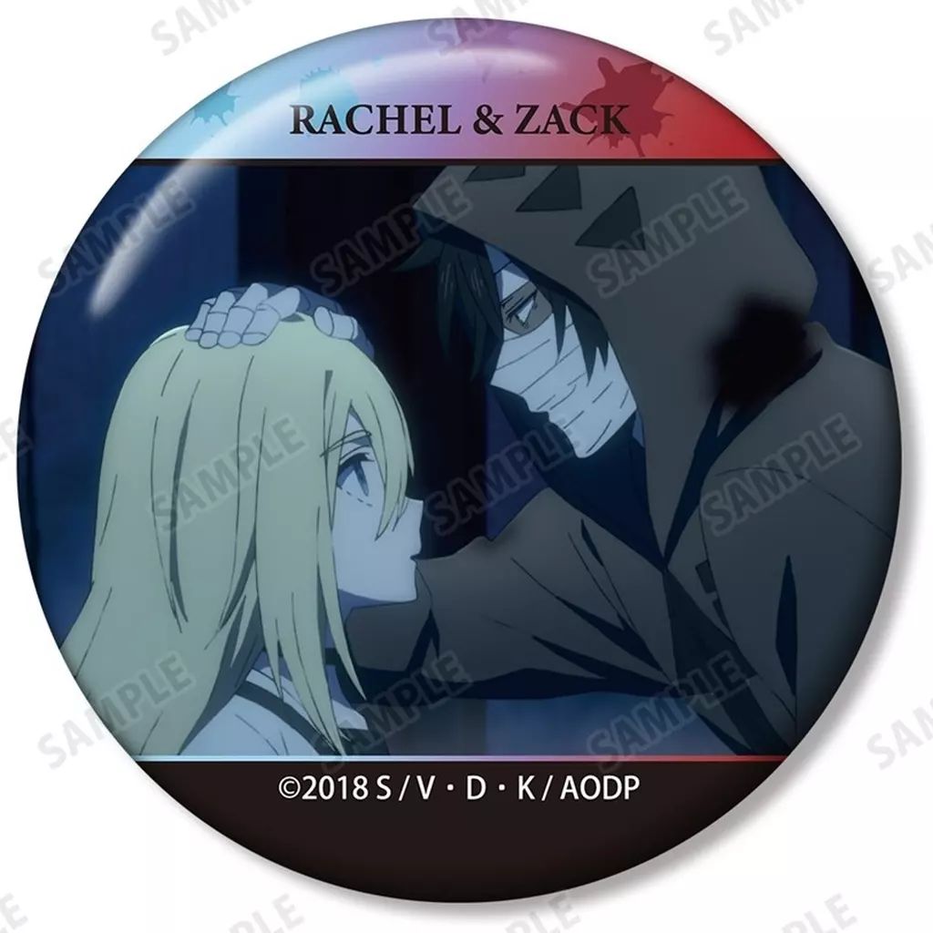 殺戮の天使 缶バッジ ザック レイチェル 殺戮の天使 ザック レイチェル バッジ 殺戮の天使 キャラバッジ