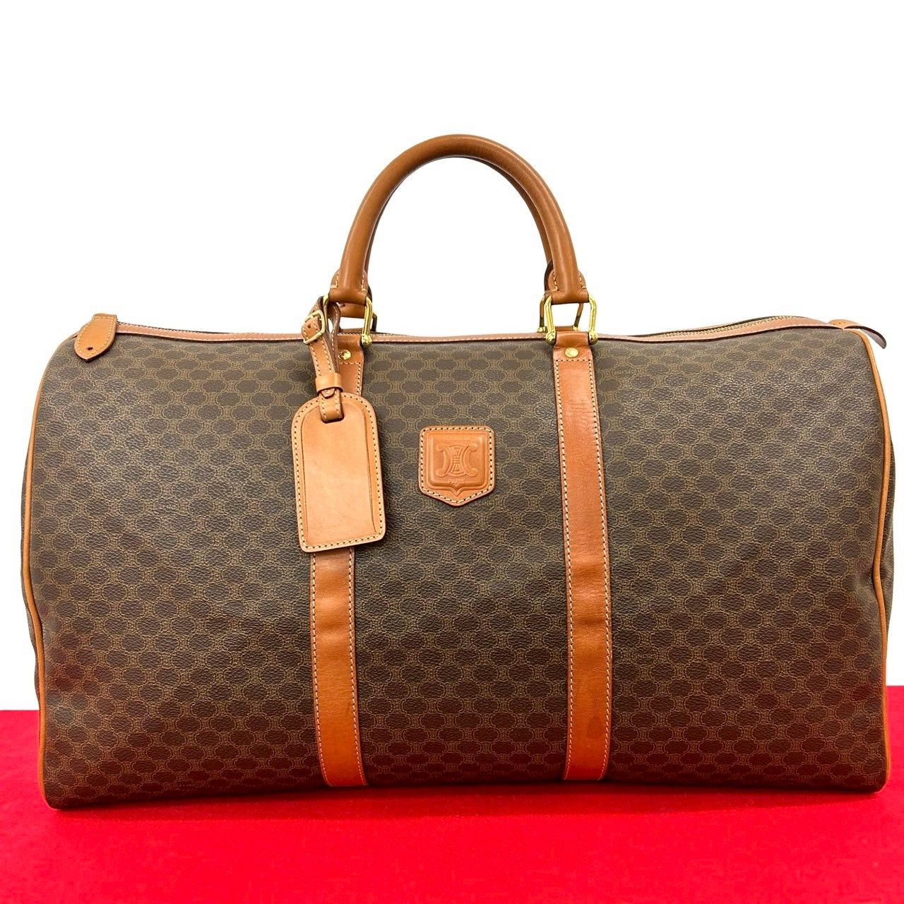 セリーヌ　ヴィンテージ　カバン美品、袋付き ヴィンテージ# CELINE セリーヌ ミニショルダーバッグ マカダム