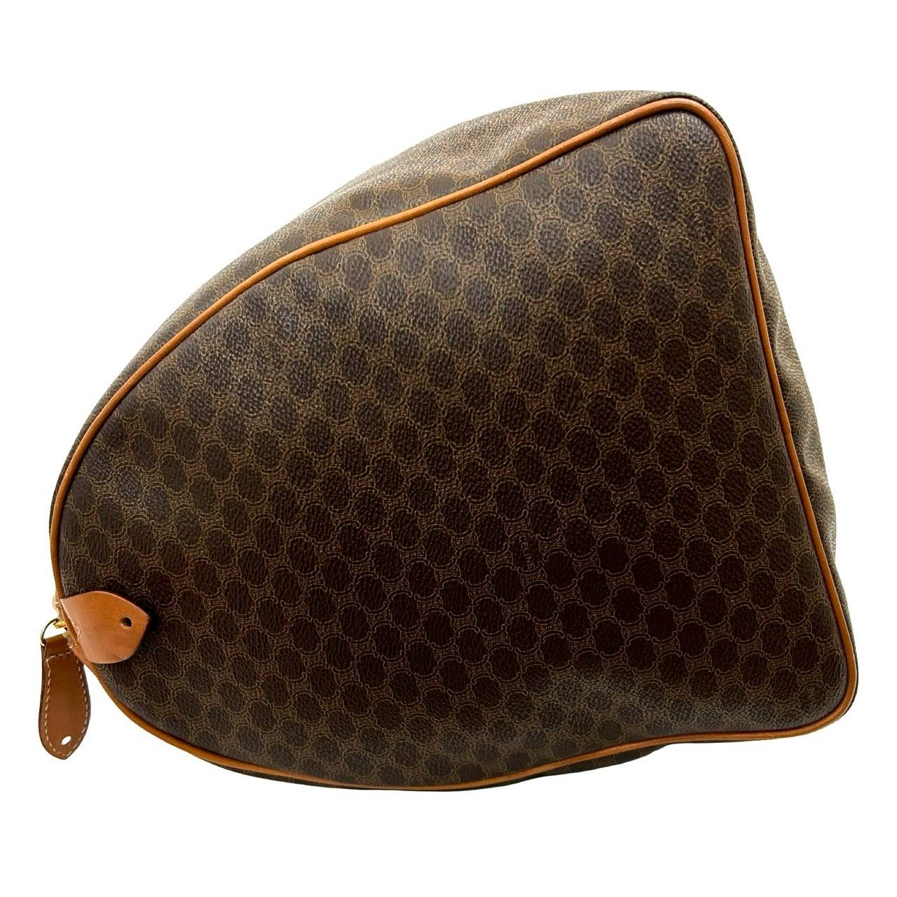 極 美品 CELINE セリーヌ ヴィンテージ マカダム ブラゾン 柄 レザー