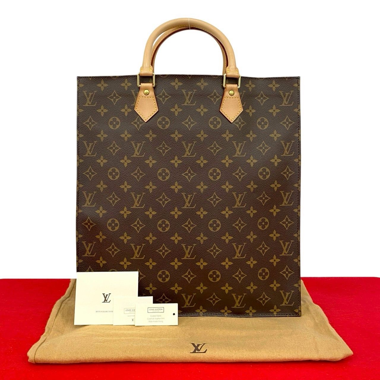 ほぼ未使用 LOUIS VUITTON ルイヴィトン ヴィンテージ サックプラ 