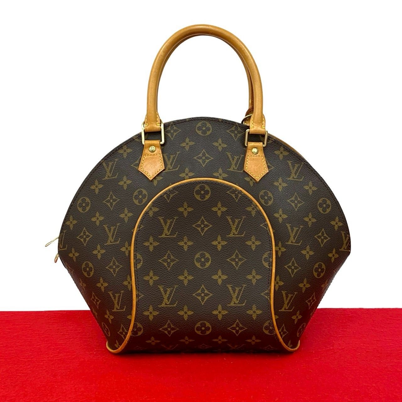 極 美品 希少品 LOUIS VUITTON ルイヴィトン エリプス モノグラム ロゴ  