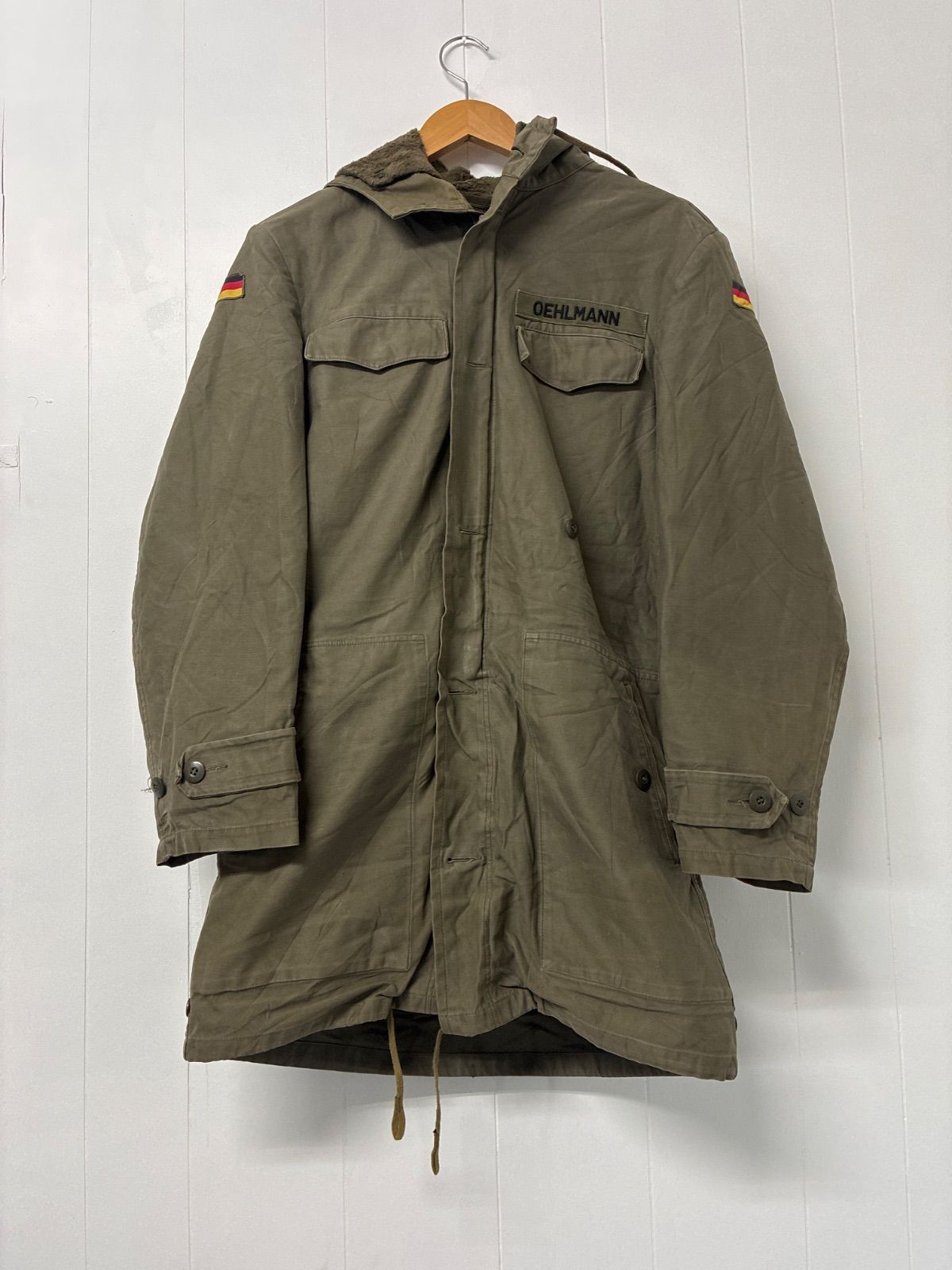 MF 80s ドイツ軍 グリーン モッズコート フィールドパーカー OPTI