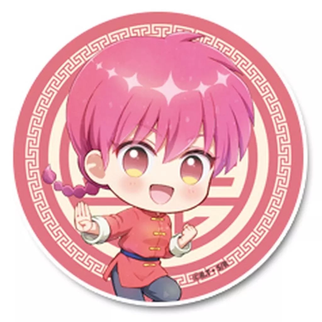 【中古】バッジ 中古】バッジ・ビンズ らんま 「らんま1/2 ぷちちょこトレーディング缶