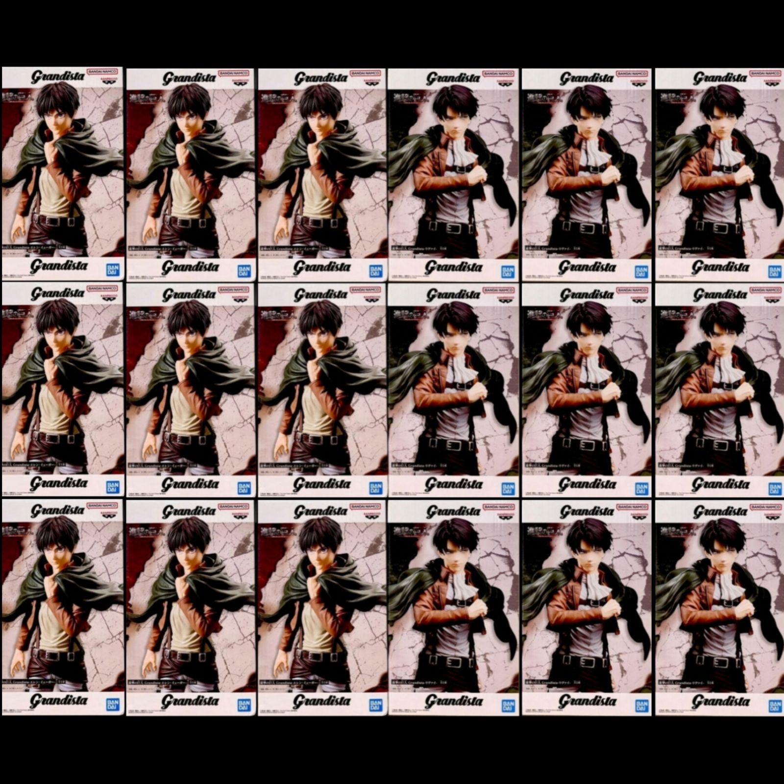 Grandista 18体セット まとめ売り 進撃の巨人 東京喰種 等 ③