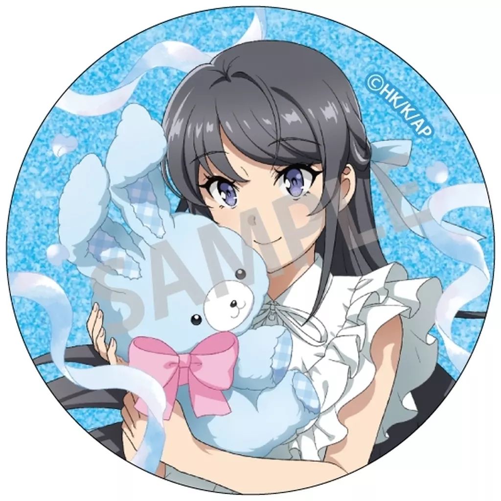 桜島麻衣 缶バッジ5種セット 青春ブタ野郎はサンタクロースの夢を見ない 特典 中古】バッジ・ビンズ 桜島麻衣 「青春ブタ野郎はサンタクロースの夢を