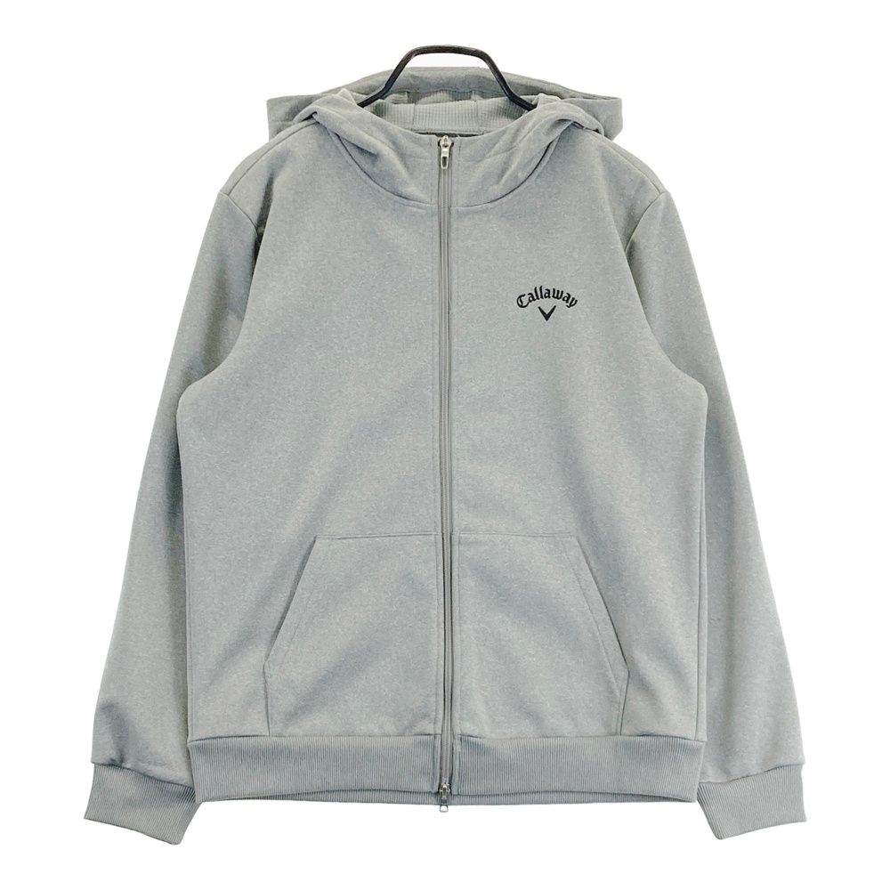 サイズ：L CALLAWAY キャロウェイ ジップジャケット フード付 裏微起毛