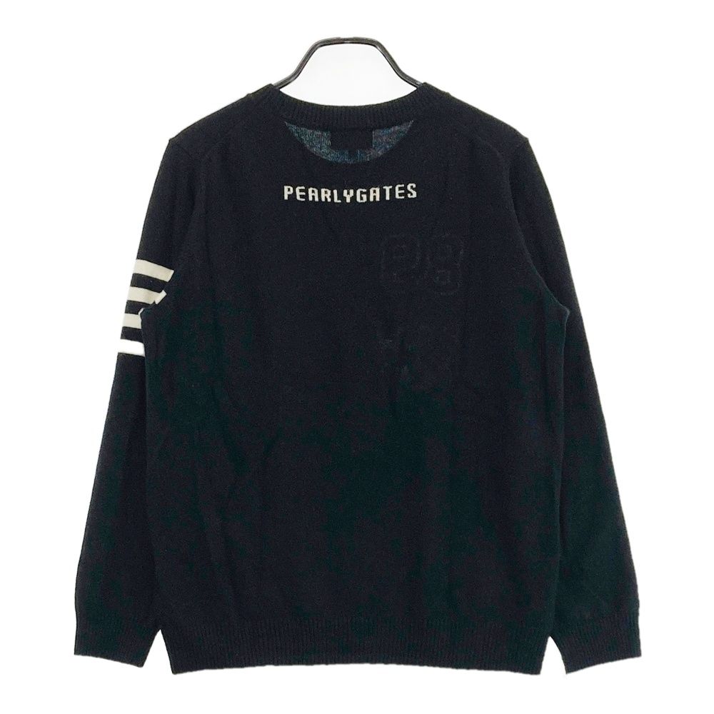 新品！未使用！PEARLYGATESパーリーゲイツ　ゴルフニット　サイズ5 サイズ：5 PEARLY GATES パーリーゲイツ ニット セーター ブラック系