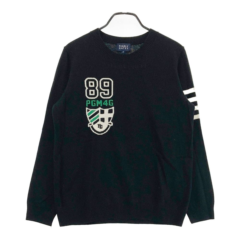 新品！未使用！PEARLYGATESパーリーゲイツ　ゴルフニット　サイズ5 サイズ：5 PEARLY GATES パーリーゲイツ ニット セーター ブラック系