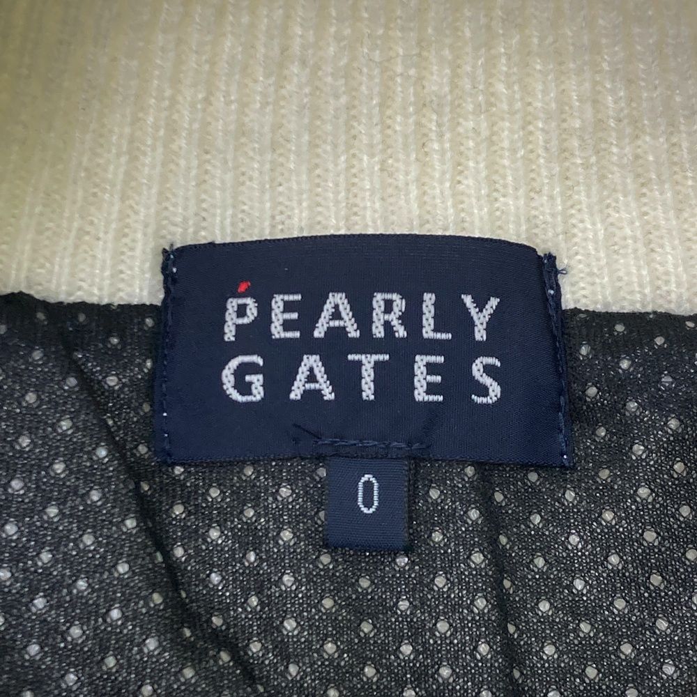 サイズ：0 PEARLY GATES パーリーゲイツ ウール混 ニットジップ