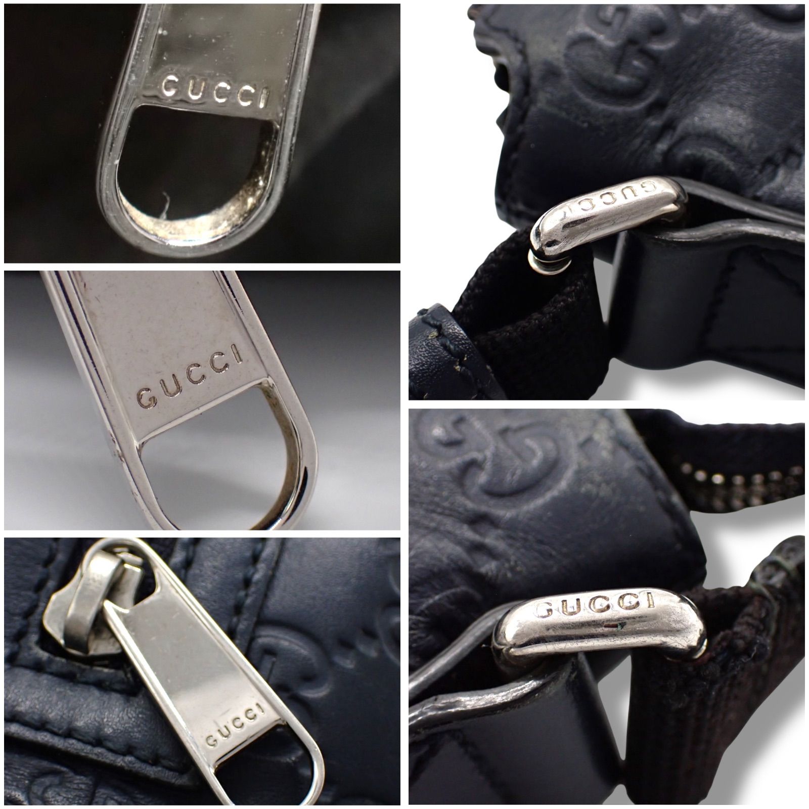 GUCCIグッチ GUCCI（グッチ）グッチシマ レザー ショルダーバッグ 