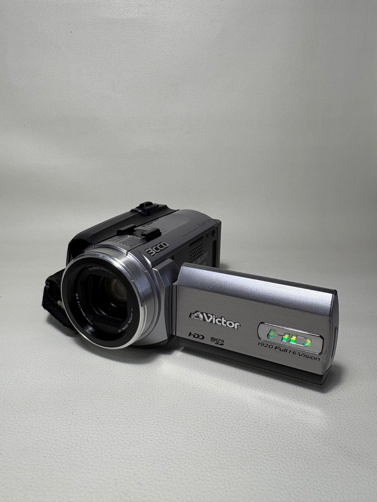 値下げ交渉可能♪人気♪ビデオカメラ【JVCケンウッド 日本ビクター】 HDD JVCケンウッド ビクター ハードディスクムービー ハーブグリーン GZ