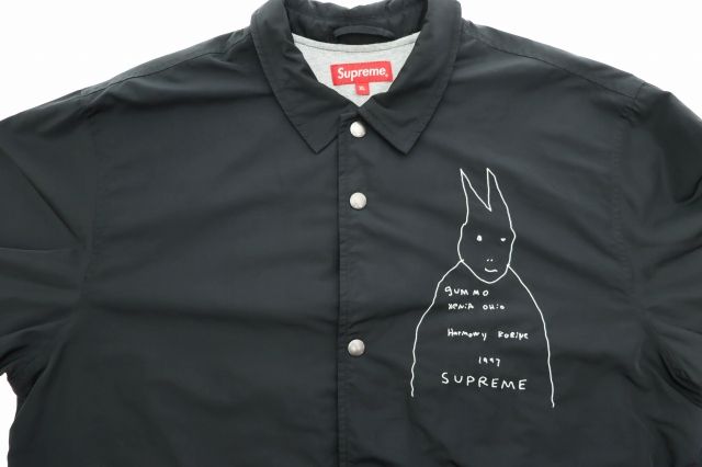 シュプリーム SUPREME 22SS Gummo Coaches Jacket 刺繍 ガンモ コーチ