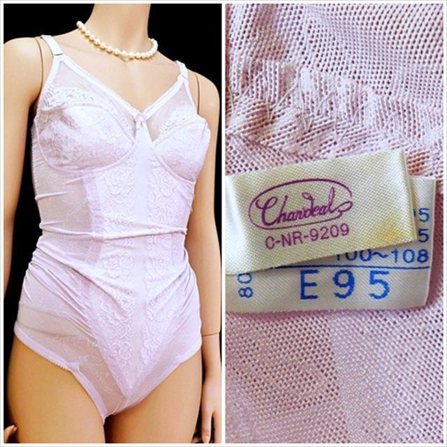 ME1-876☆Chandeal シャンデール ノンワイヤー ボディスーツ クロッチ