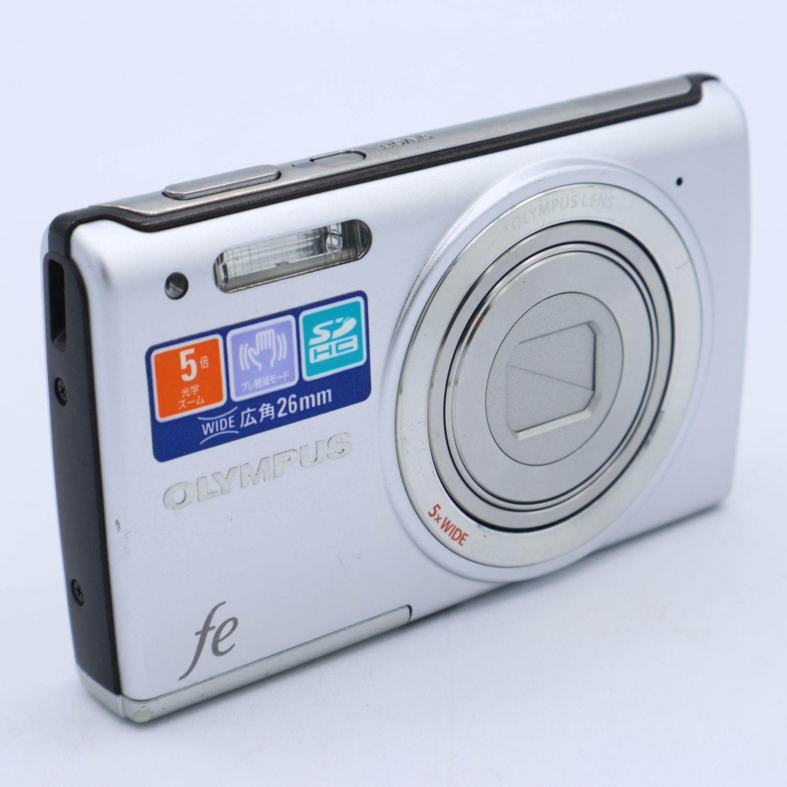 OLYMPUS オリンパス デジタルカメラ FE-5050 シルバー 光学5倍ズーム