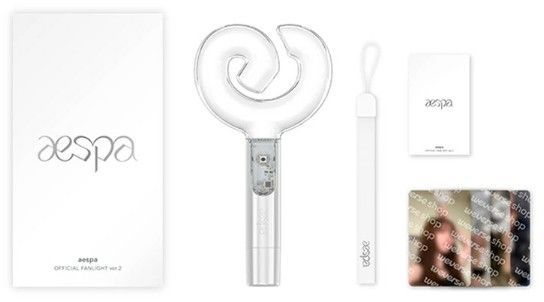 aespa ペンライト ver.2 aespa OFFICIAL FANLIGHT LIGHT STICK ver. 2 | Shopee Brasil