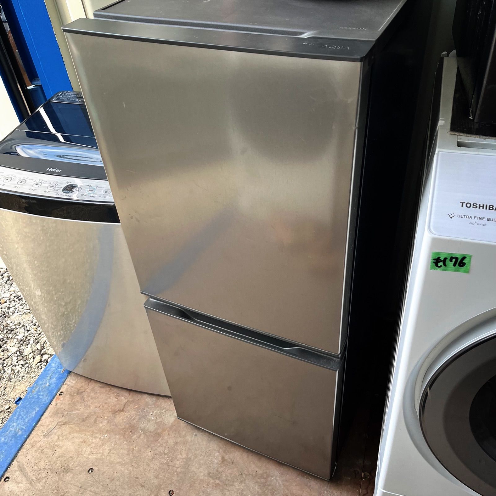 取付無料！AQUAシルバー冷蔵庫洗濯機オーブンレンジ炊飯器電子ケトル