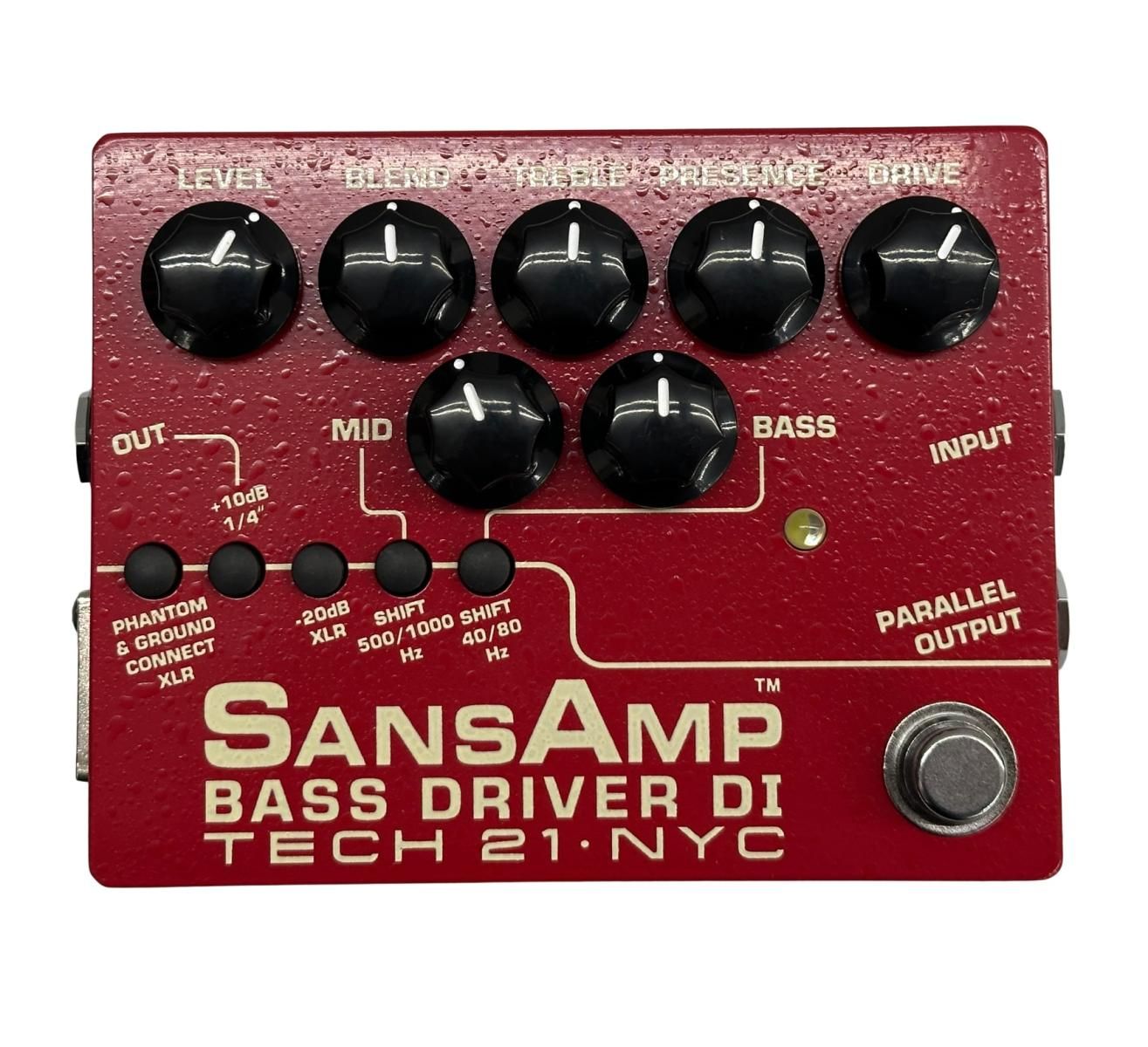 中古品】TECH21 SANSAMP BASS DRIVER DI V2 エフェクター イケベ限定