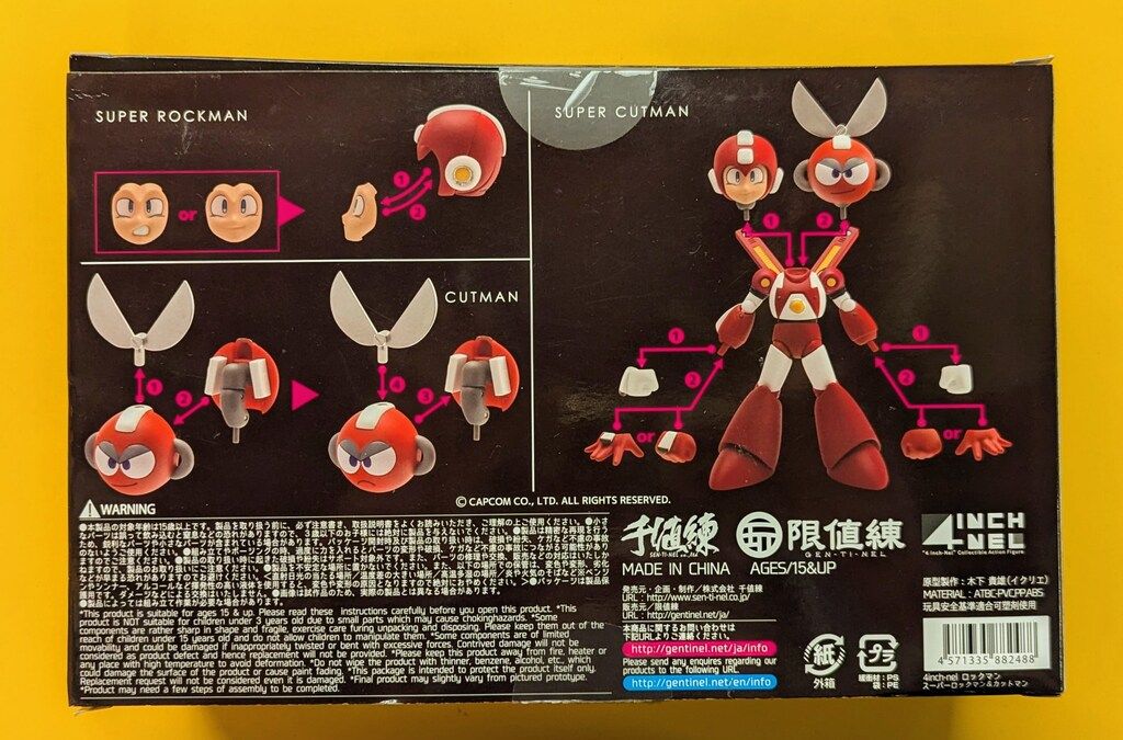 千値練 4インチネル スーパーロックマン & カットマン - メルカリ