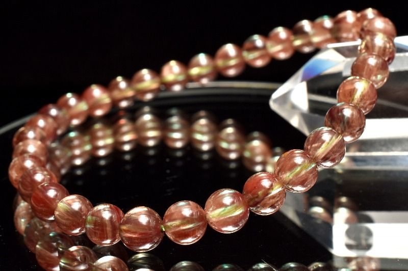 カラーチェンジ　アンデシン　バングル カラーチェンジ アンデシン ブレスレット 8.5㎜ 16㎝ グラデーションカラー