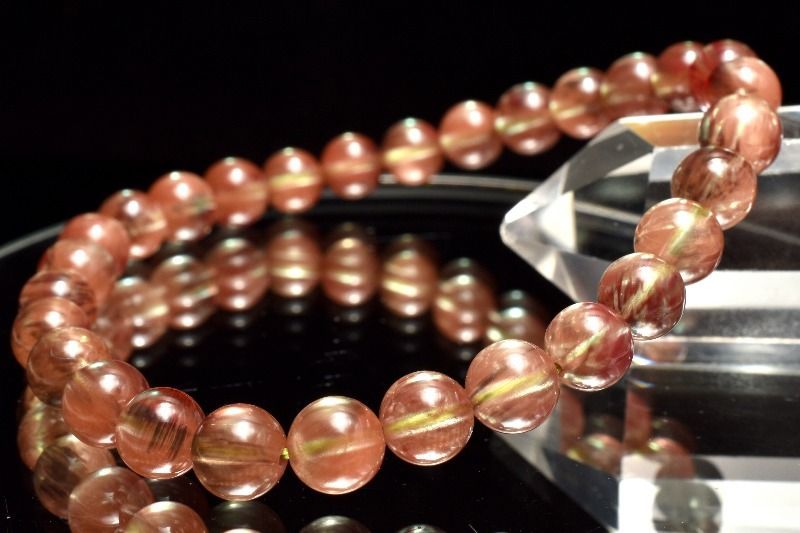 1点物】チベット産AAA☆カラーチェンジ アンデシン 6mm ブレスレット