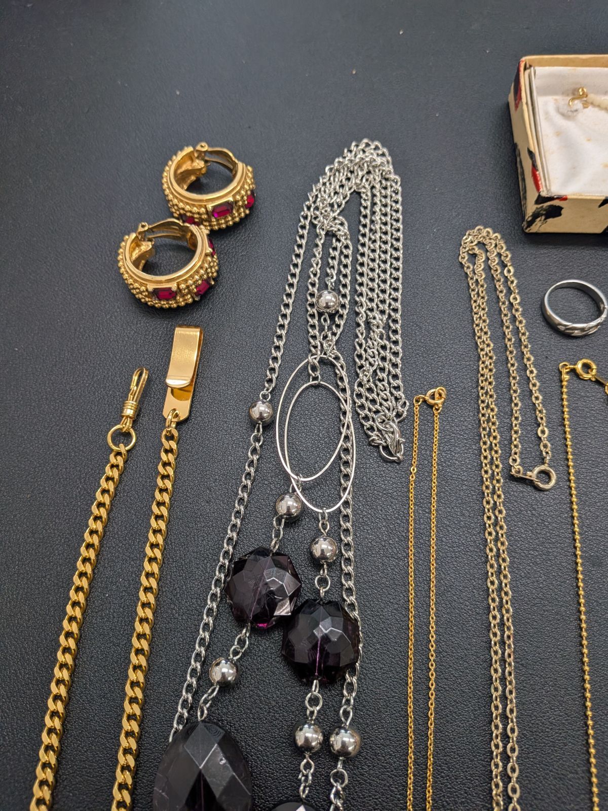 遺品整理 アジアン ジュエリー アクセサリー ネックレス バングル ブローチ 遺品整理まとめて□56】ジュエリー 20点 ACONDA SILVER ネックレス