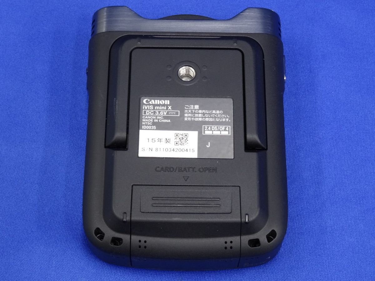 Canon ivis mini X 中古現状品 Canon Digital Camcorder iVIS mini X Diagonal Approx. 170 degrees