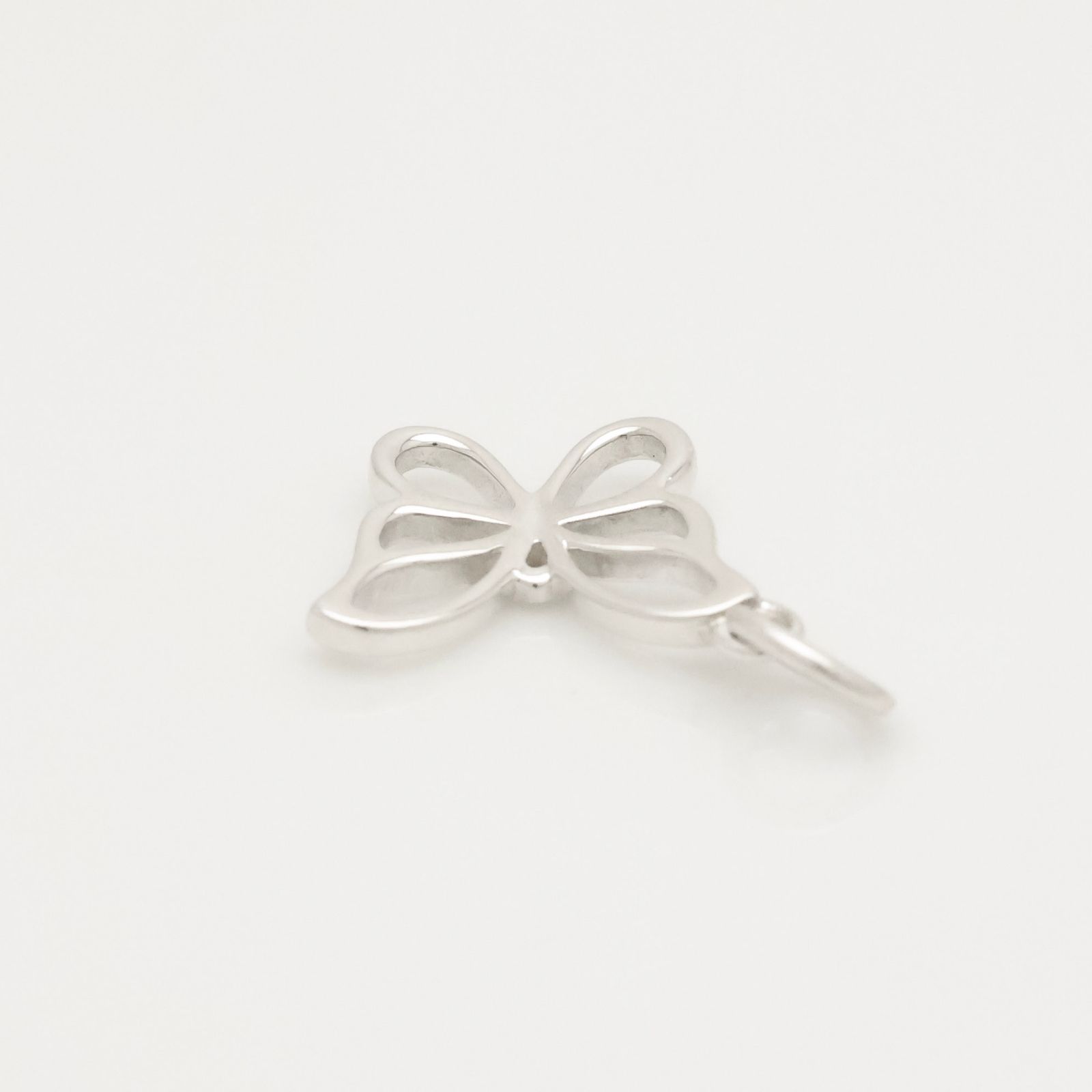 美品】ティファニー TIFFANY&Co. オープン バタフライ 蝶 チャーム