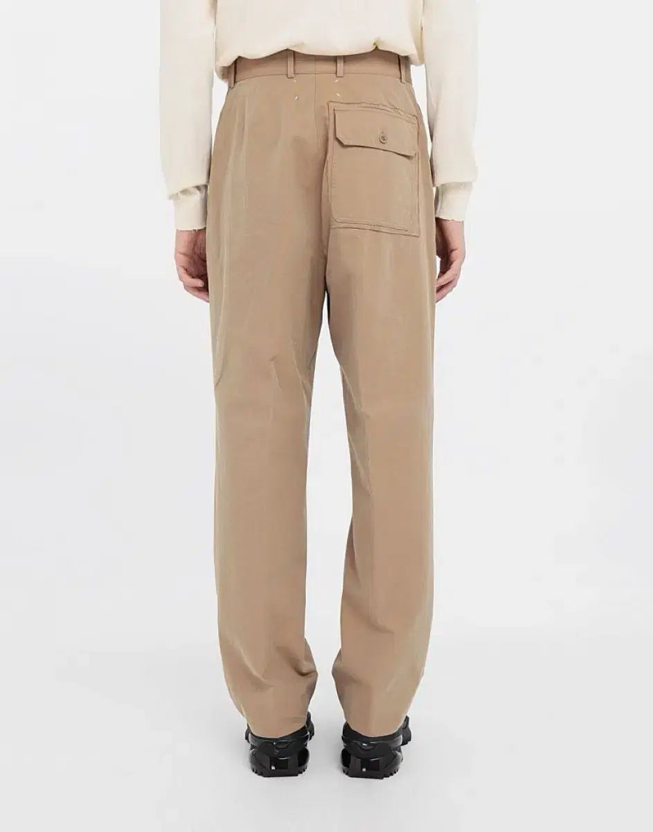 メゾン マルジェラ Maison Margiela ワイド チノパンツ ベージュ 48