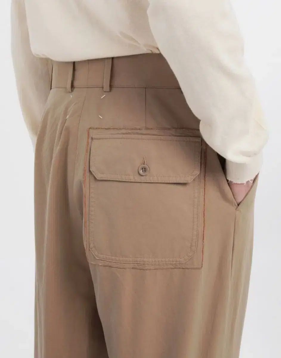 【美品】メゾンマルジェラ チノパンツ　Maison Margiela 48 メゾンマルジェラ Maison margiela ワイド チノパンツ 48 メゾン