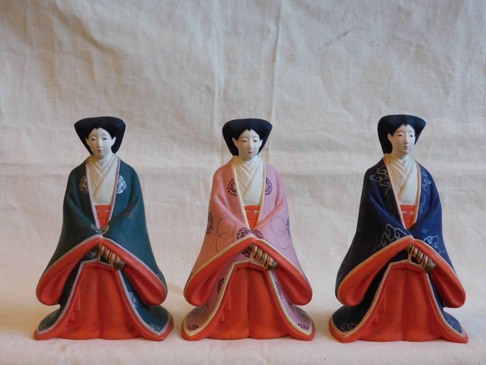 つつみ人形 「明治節」 雛人形 明治天皇と明治の偉人たち 芳賀佐五郎