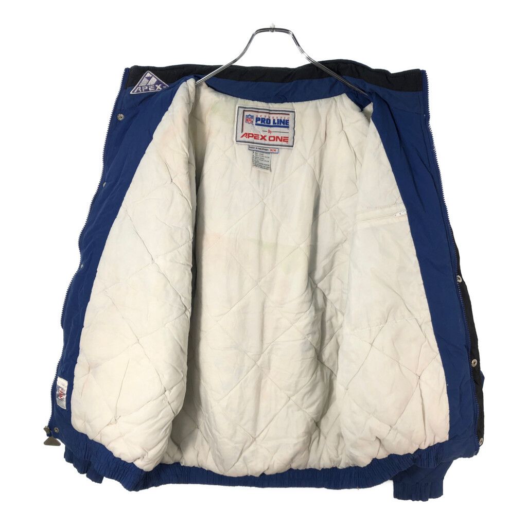 ダラス・カウボーイズ フード付きジャケット XL ビッグサイズ 90年代 COLOR WORKS DIMENSIONALS NFL ダラス