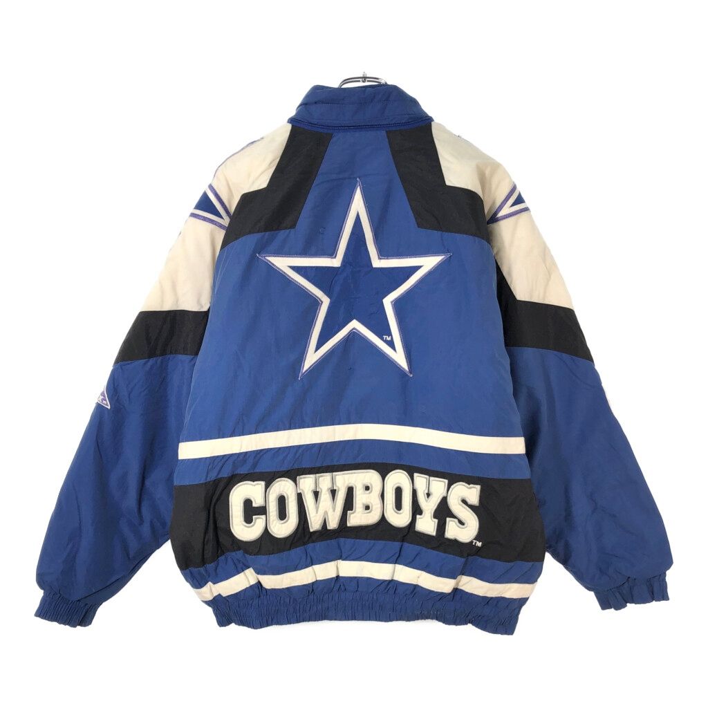 80s-90s ダラスカウボーイズ サテン スタジアムジャケット 古着 80s-90s ダラスカウボーイズ サテン スタジアムジャケット 古着