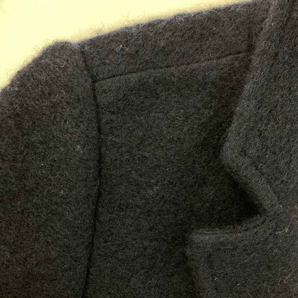 サイズ：M AND PER SE アンパスィ ウールテーラードジャケット