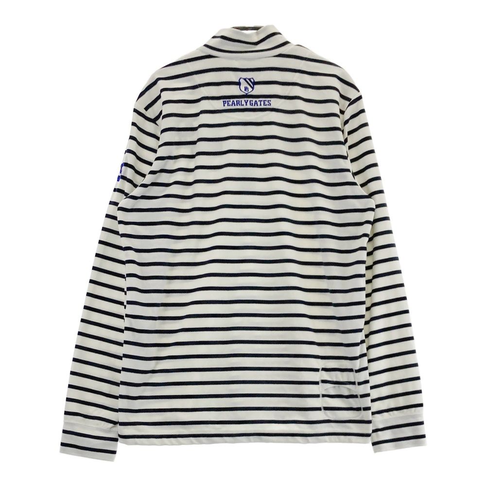 サイズ：7 PEARLY GATES パーリーゲイツ ハーフジップ 長袖Tシャツ
