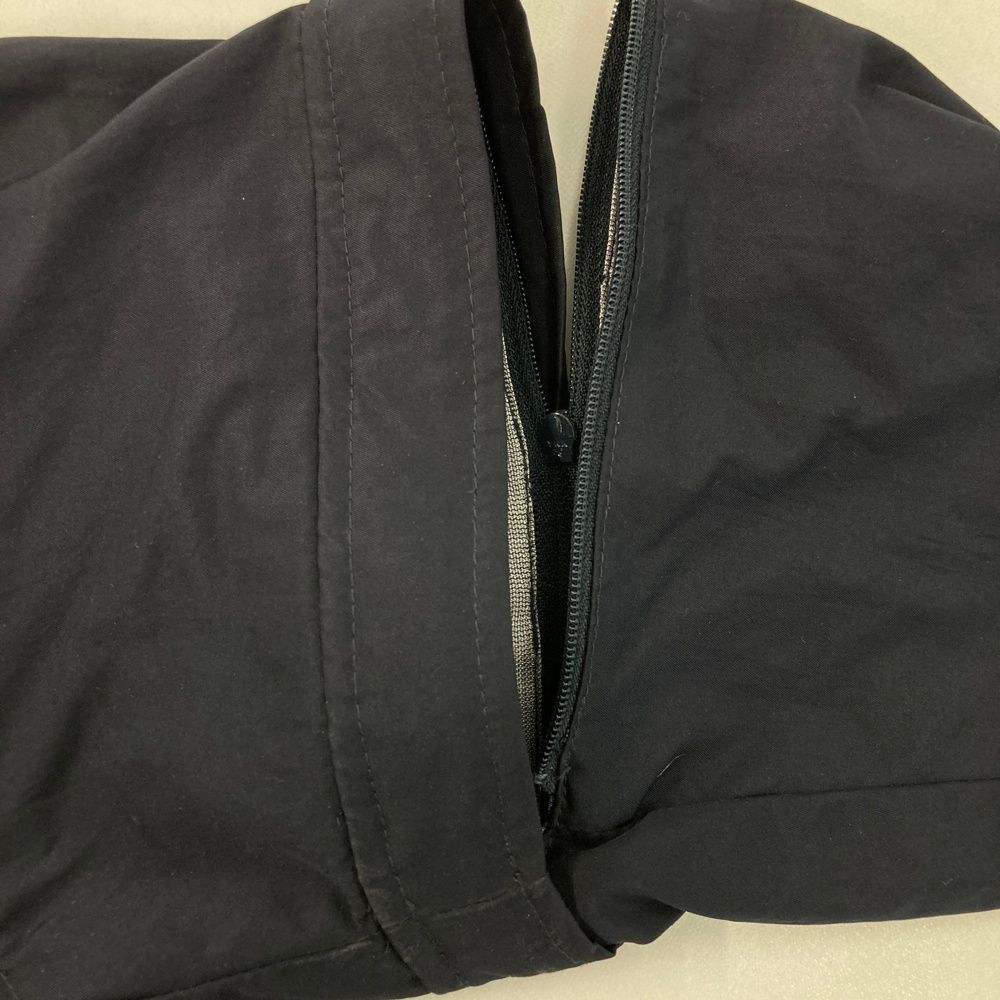 サイズ：2 ZOY ゾーイ 裏地付 2WAY ハーフジップブルゾン ネイビー系