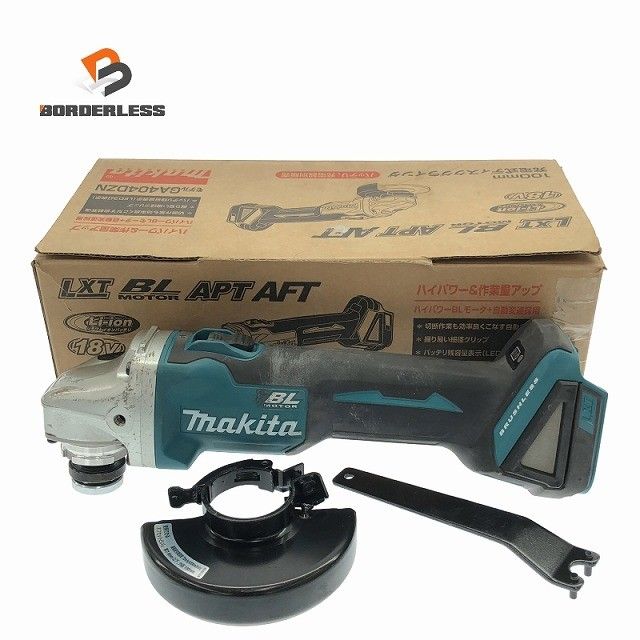 makita マキタ 18 V 充電式ディスクグラインダ GA 404 DN 本体のみ 電動工具 切断機122280