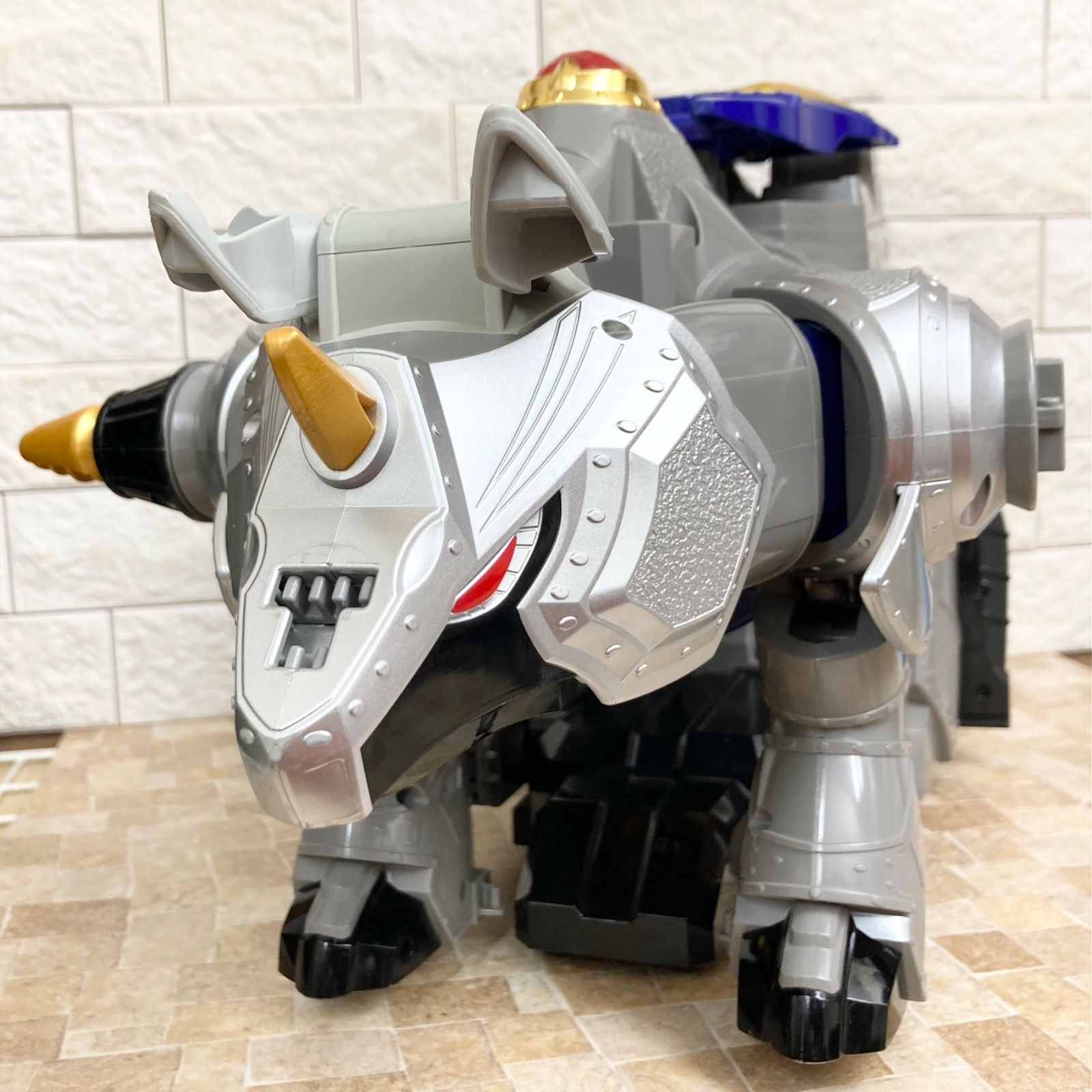 超希少！】獣拳戦隊ゲキレンジャー 獣拳巨神 DXサイダイオー 操獣刀
