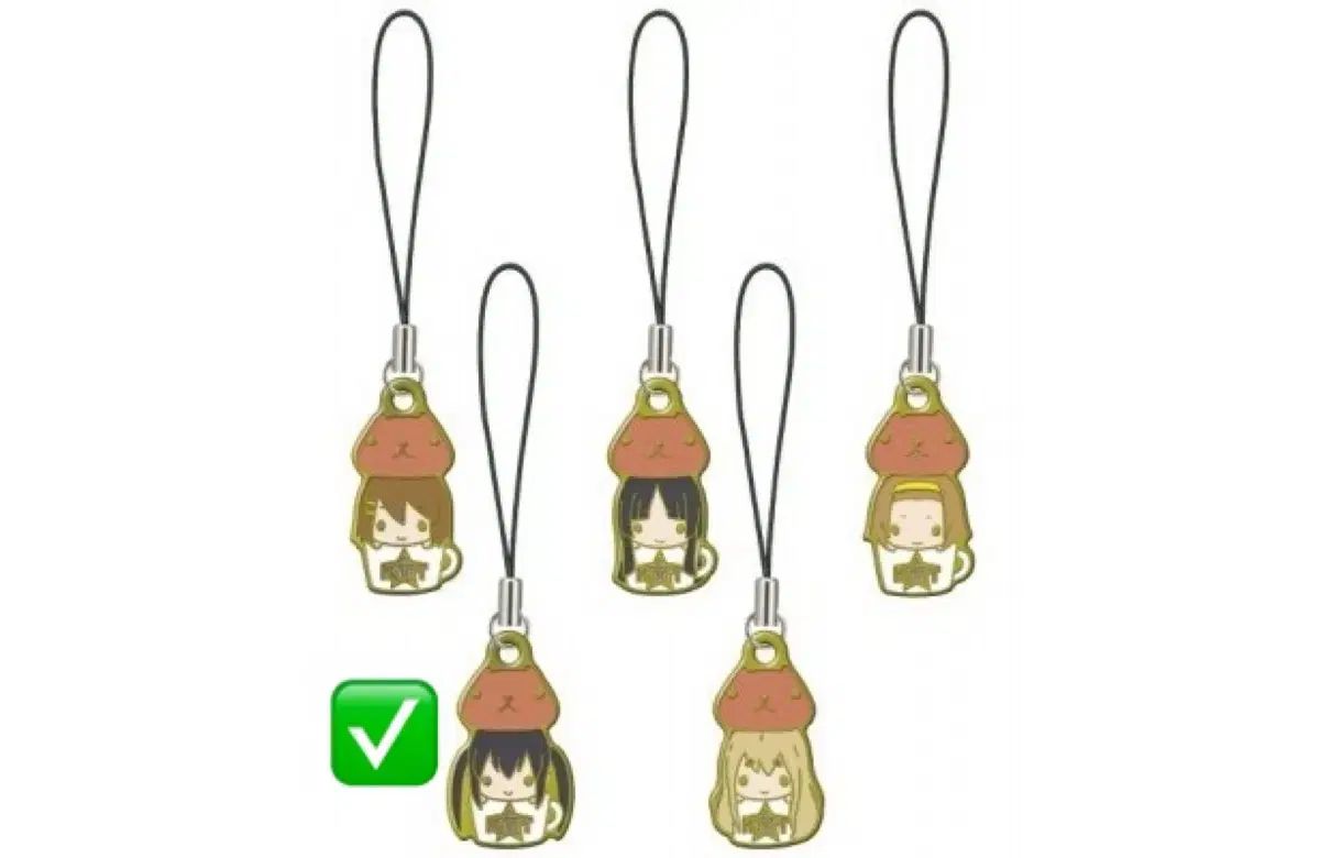 けいおん！カピバラさん コラボ キーホルダー ストラップ 梓 未開封