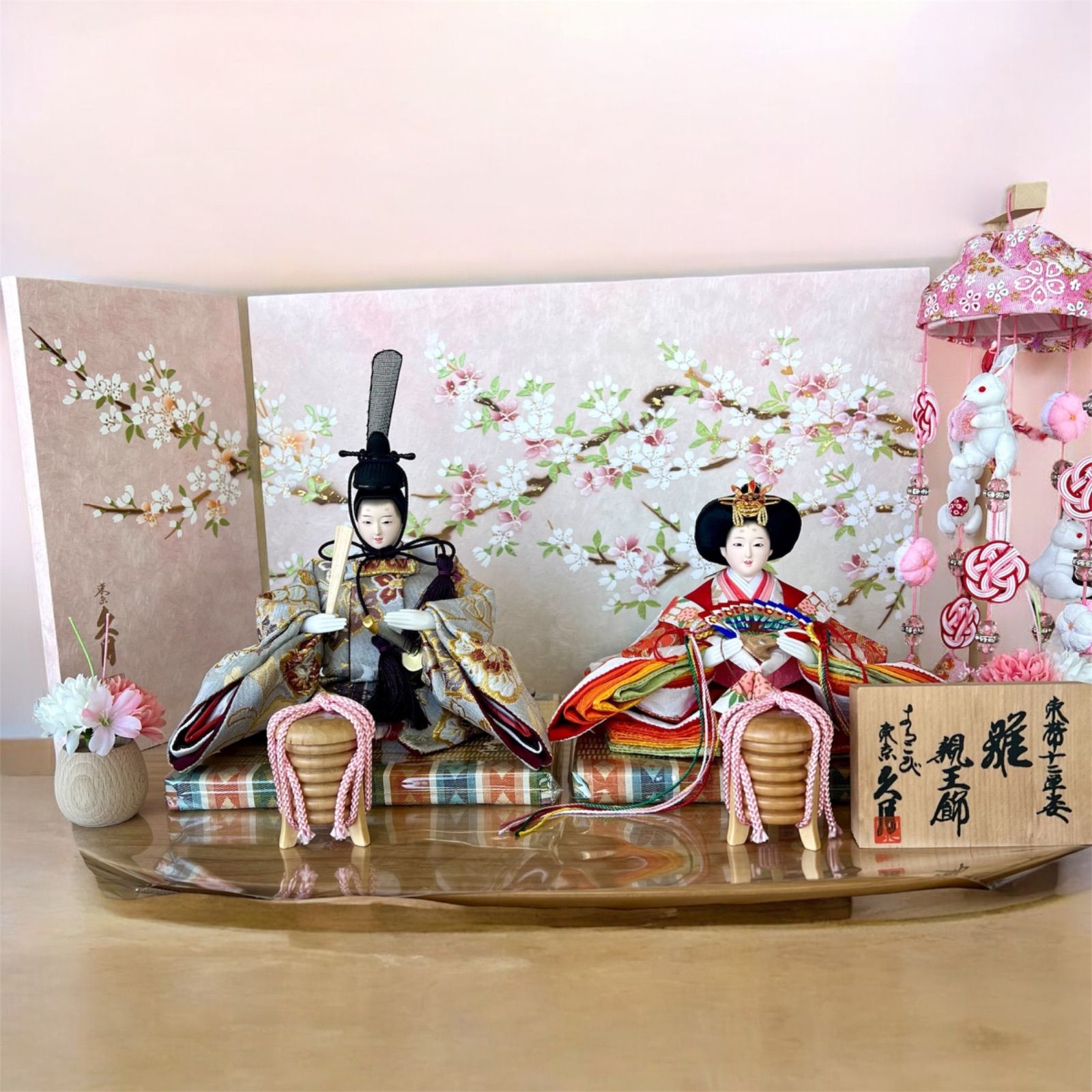 正規取扱店】ひな人形 久月 親王飾り つるし雛 雛人形 - メルカリ