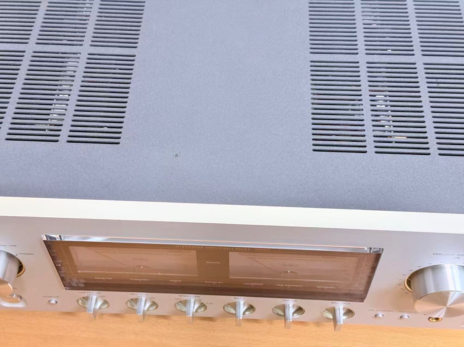 【美品】LUXMAN L-550AX MARKⅡ プリメインアンプ L-550AXII｜製品情報｜ラックスマン株式会社 - LUXMAN