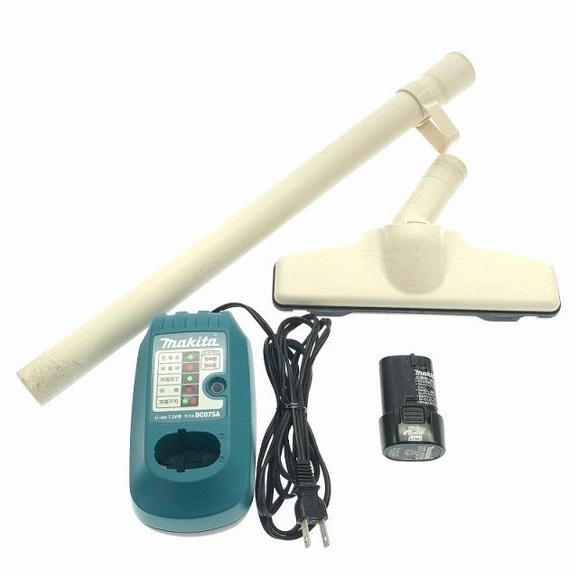 ☆中古品☆makita マキタ 7.2V 充電式クリーナー CL072D バッテリ1個