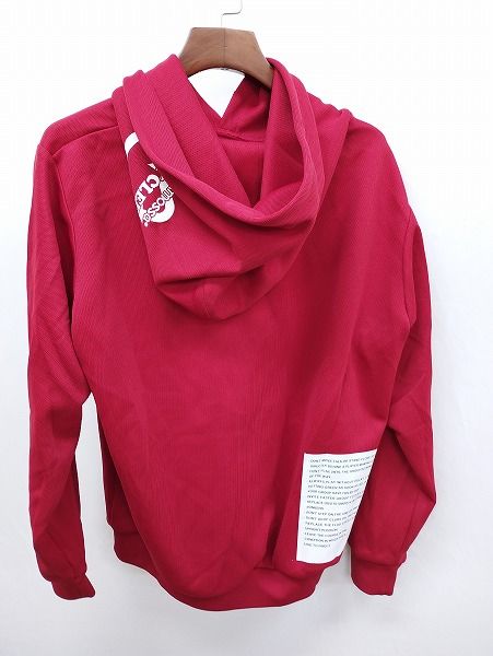 R387 [人気] MARK&LONA マーク&ロナ パーカー 50 レッド ポリエステル