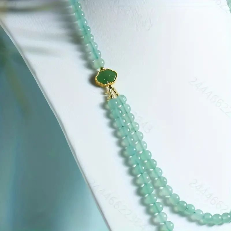 天然石 ストーン ネックレス ペンダント ジェイド パワーストーン