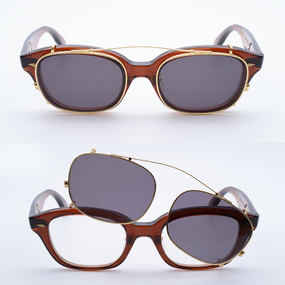 在庫限り】グラッドハンド × 丹羽雅彦 新品 ジミーグラス メガネ