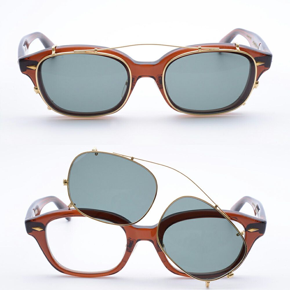 在庫限り】グラッドハンド × 丹羽雅彦 新品 ジミーグラス メガネ